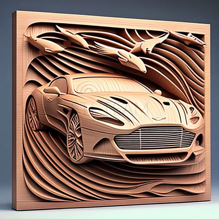 3D model Aston Martin Vanquish (STL)